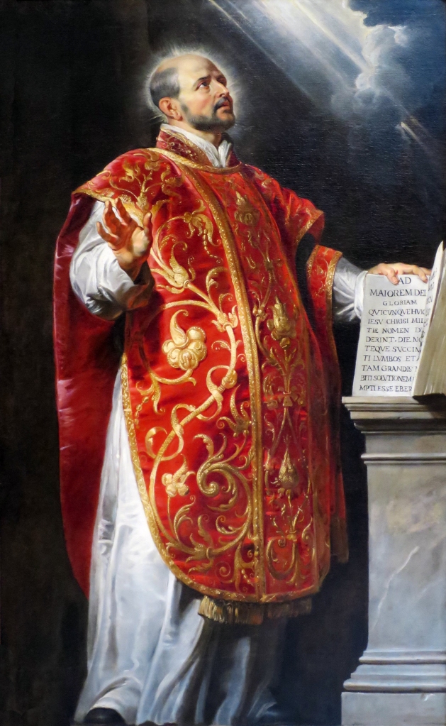 San Ignacio de Loyola (1620-1622) por Pedro Pablo Rubens (Museo Norton Simon de Pasadena, Estados Unidos)